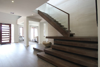Staircase feature wall
