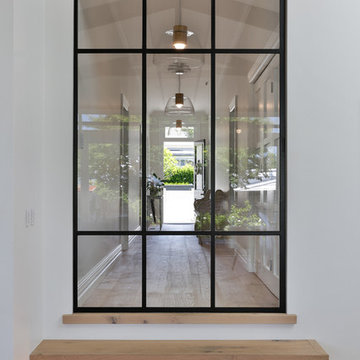 Steel framed oversize doors