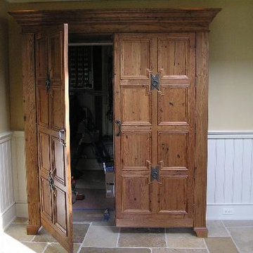 The Pillars faux wardrobe open