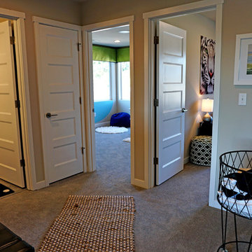 The Ramsey Model Home Upper Hallway view by Sea Pac Homes
