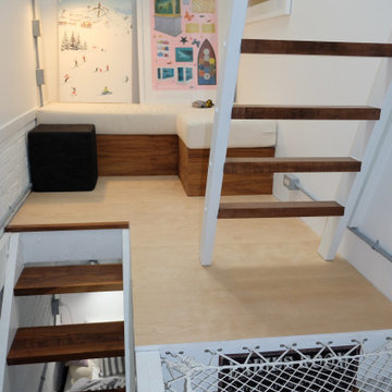 Third floor edition to walk-in-closet turned bedroom