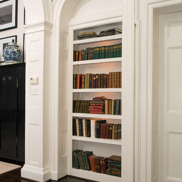 Traditional Built in Bookcase