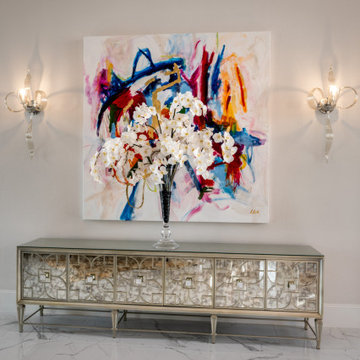 Transitional Glam Design