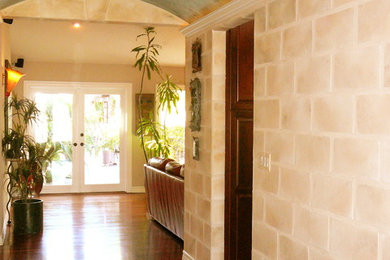 Inspiration for a timeless hallway remodel in Orange County