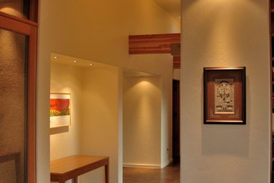 フェニックスにあるコンテンポラリースタイルのおしゃれな廊下の写真