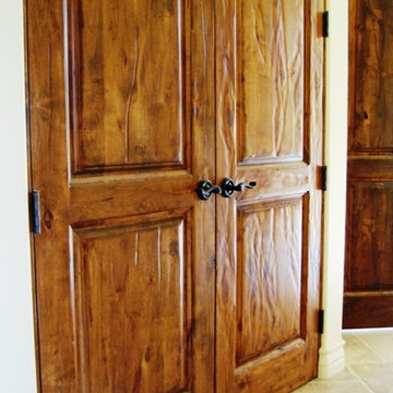 Tuscan Estate Distressed Alder Doors