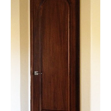 Tuscany Style Doors 1-Panel Radius Arch Top