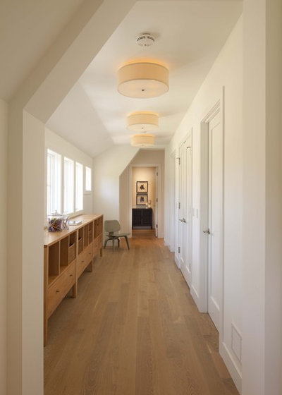 Contemporary Hall by Charlie & Co. Design, Ltd