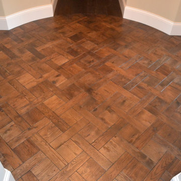 Versailles Flooring Pattern in Hickory