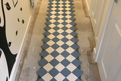 Victorian floor tiling