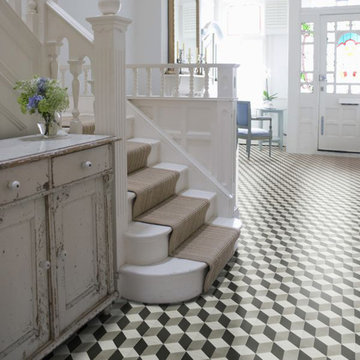 Victorian Style Home With Geometric Floor
