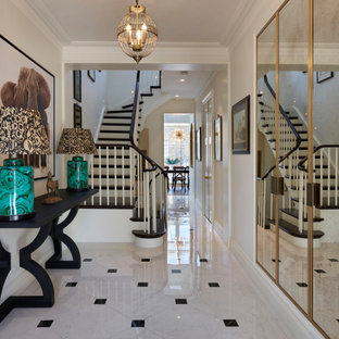 Victorian townhouse entrance hall