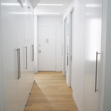 VIEW  -  Apartment Hallway leading to open kitchen