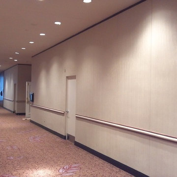 Wallscape Wallcovering in a Hotel Corridor