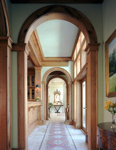 Traditional Hall by Frederick + Frederick Architects