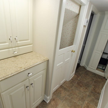 White cabinets in hallway  ~ Shaker Heights, OH #1