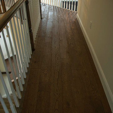 White Oak Character Wirebrushed Wide Plank Floor in Kennett Square, PA