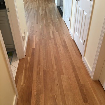 White Oak Floors Sanded & Finished using WS Loba EasyFinish