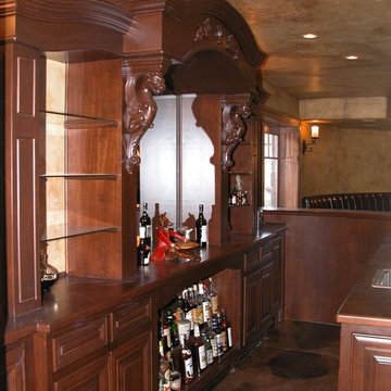 Adult Beverage Cabinetry & Serving Centers