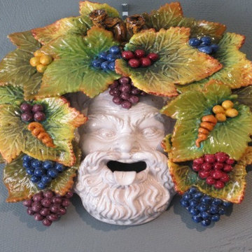 Bacchus - Ceramic Greek God of Wine and Revelry