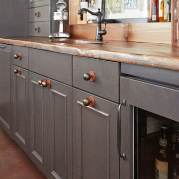 Bar Cabinetry Detail