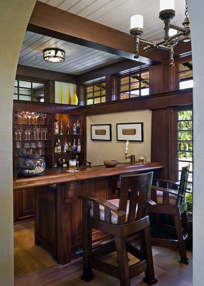 Tropical Home Bar by Ike Kligerman Barkley