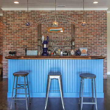 Basement bar