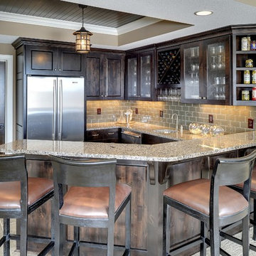 Basement Bar - Kintyre Model - 2014 Spring Parade of Homes