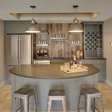 Basement Bar – Kintyre Model – 2015 Spring Parade of Homes