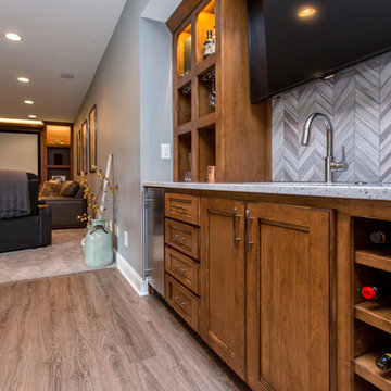 Basement Goes From Finished to Functionally Fantastic