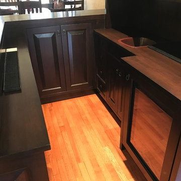 Built-in Bar Cabinet