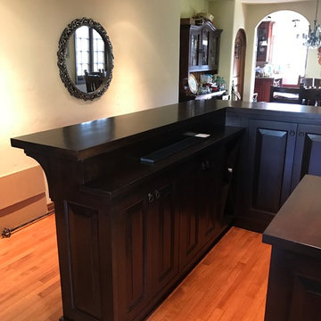 Built-in Bar Cabinet