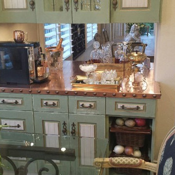 Built in Wet Bar update