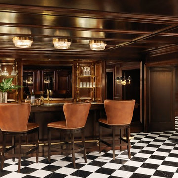 Chalet De Sept-Lower Level Bar