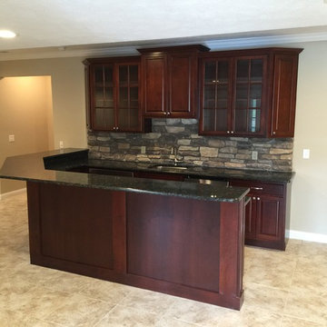 Cherry cabinets