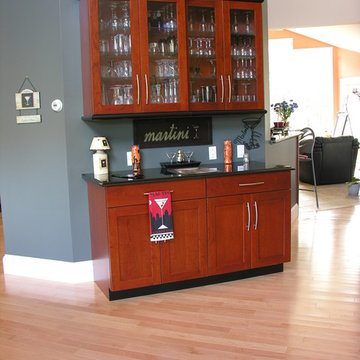 Cherry Wood Kitchen