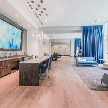 Chicago High Rise Residential Lobby and Amenity Spaces