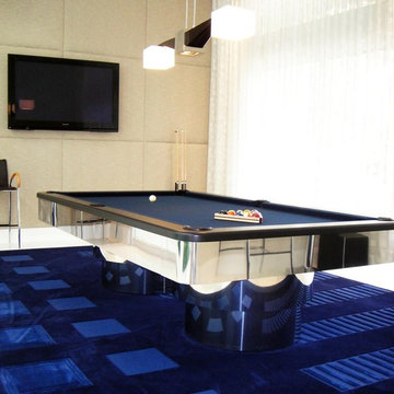 Chrome Pool Table by MITCHELL Pool Tables