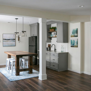 Coastal Rustic Basement