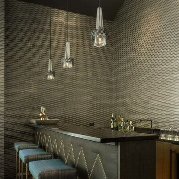 Contemporary Home Bar