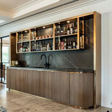 Contemporary Home Bar
