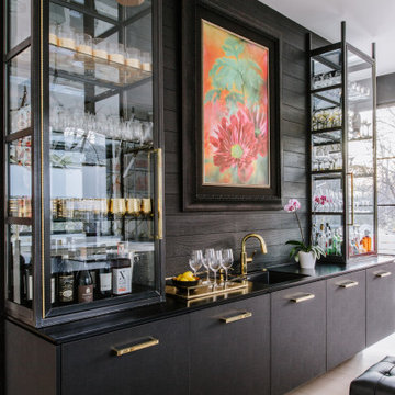Contemporary Home Bar
