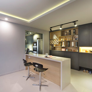 Contemporary Home Bar