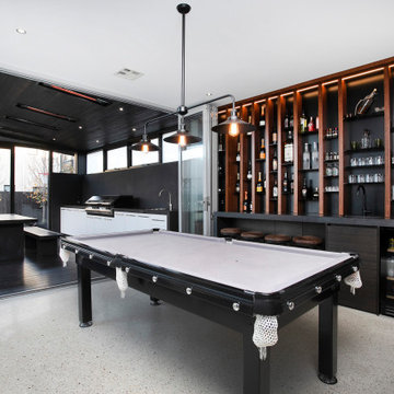 Contemporary Home Bar