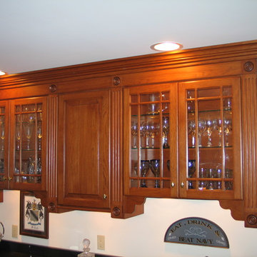 Craftsman Livingroom Remodel with Bar Addition Champaign