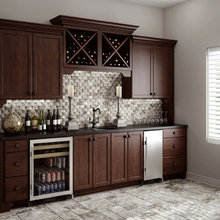 Kitchen wine rack