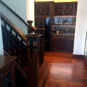 Custom Bar and Staircase