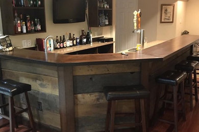 Example of a home bar design in DC Metro