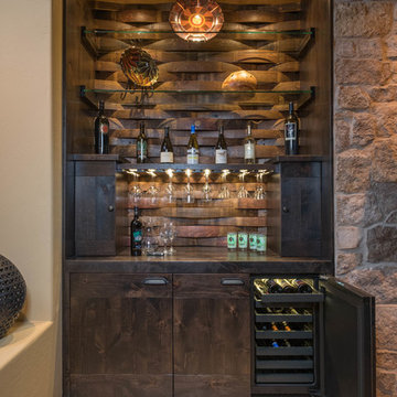 Custom Built In Wine Storage