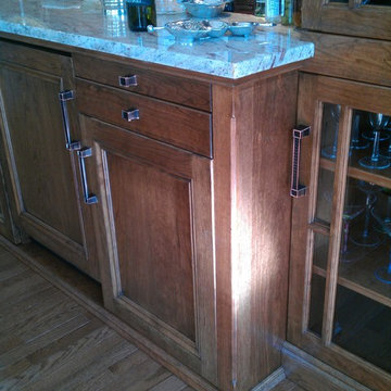 Custom designed and built cabinetry